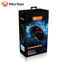 MEETION Brands G3325 8D FPS E-sports Light RGB PC Wired Gaming Game Mouse For Player Gamer