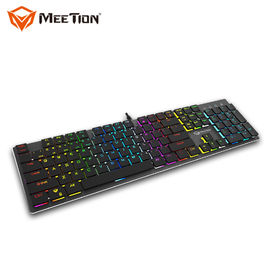 Jogo teclado mecânico Rgb prendido de MEETION MK80 RGB mecânico com interruptor da luz